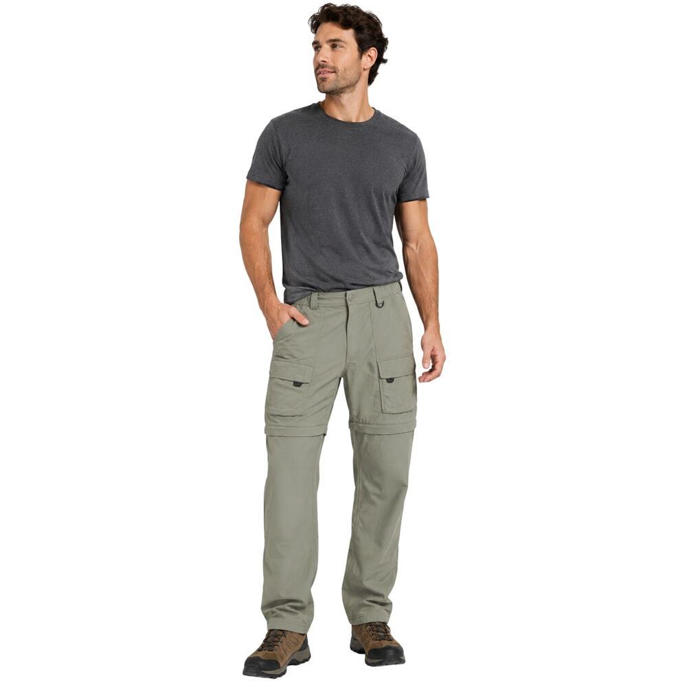 Xl INSM 32 Columbia thick cotton convertible hiking pants green khaki work hike